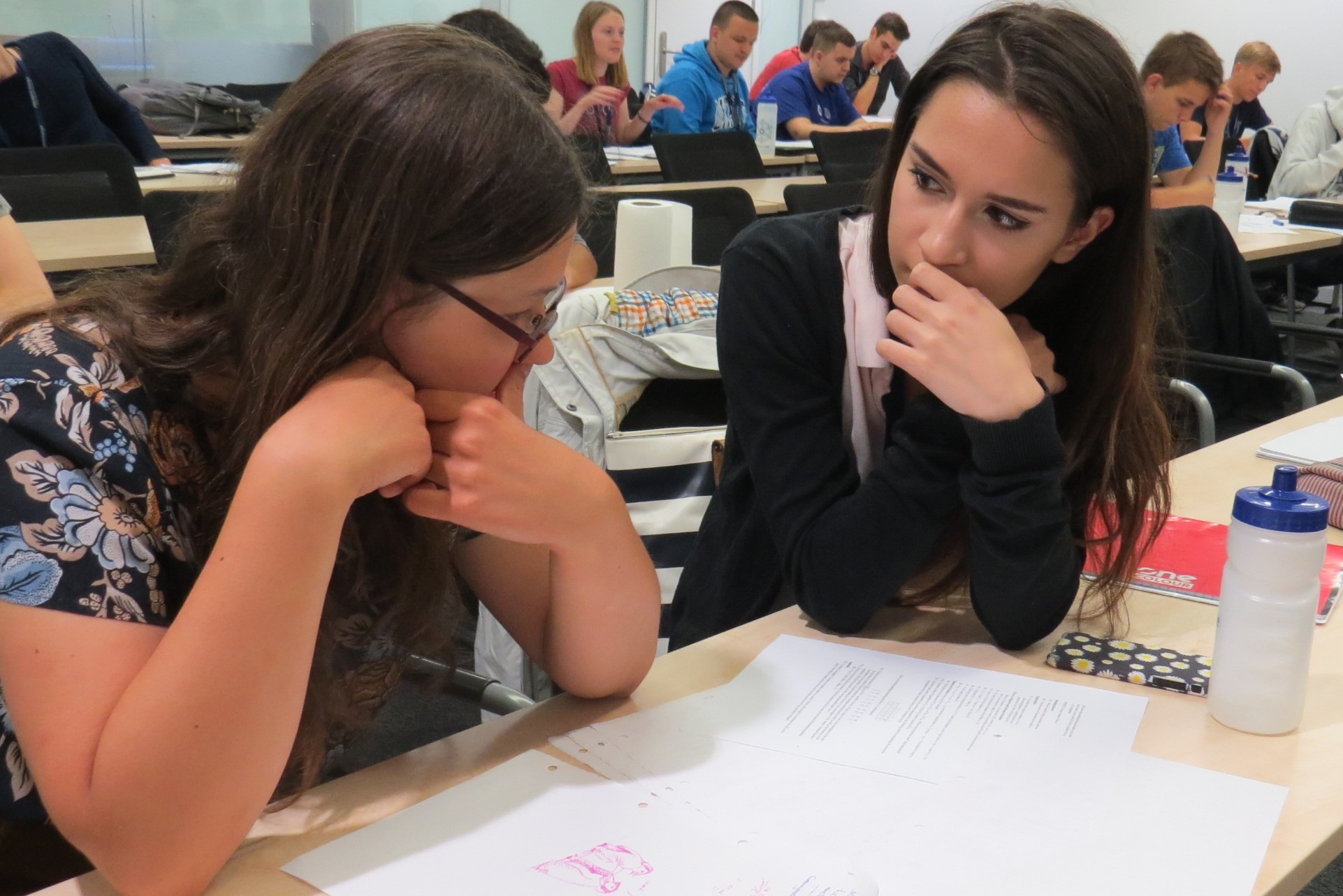 Counsellor working with a Student