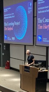 The Inaugural Vicky Neale Public Lecture. The Counting Project by Tim Harford.